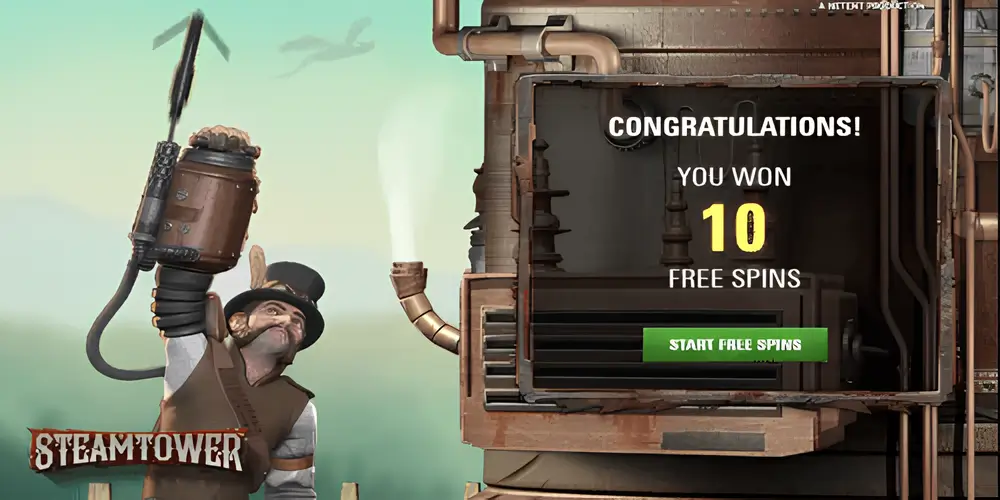 Steam Tower Freispiele Start